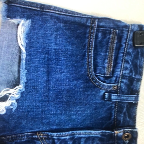 Free people loving good vibrations cut off shorts - Picture 2 of 5